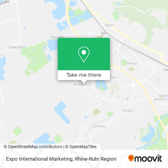 Expo International Marketing map