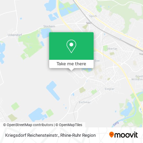 Kriegsdorf Reichensteinstr. map