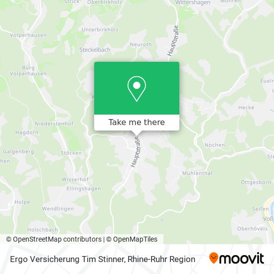 Ergo Versicherung Tim Stinner map