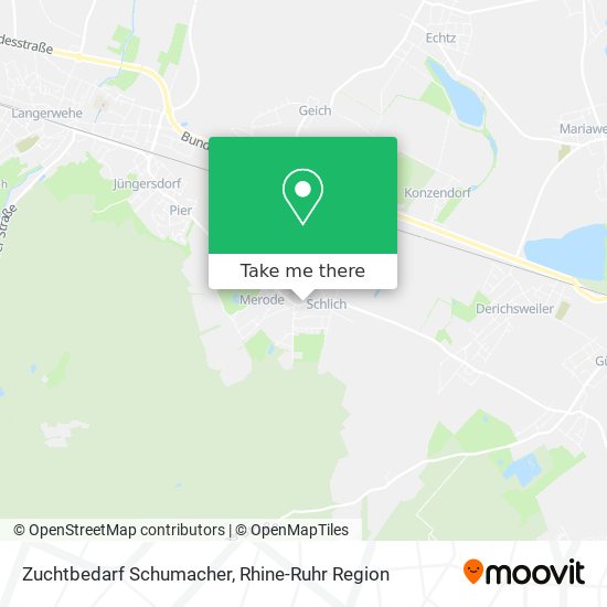 Zuchtbedarf Schumacher map