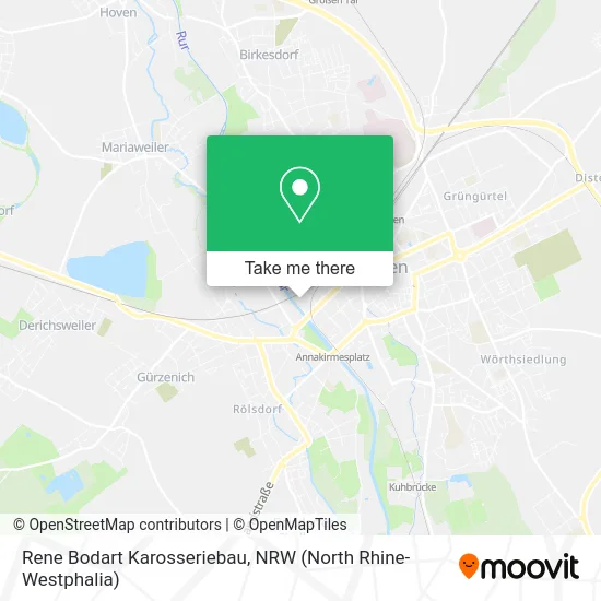 Rene Bodart Karosseriebau map