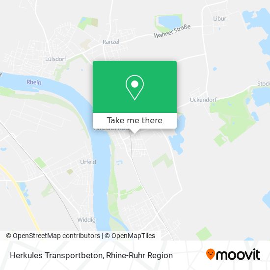 Herkules Transportbeton map