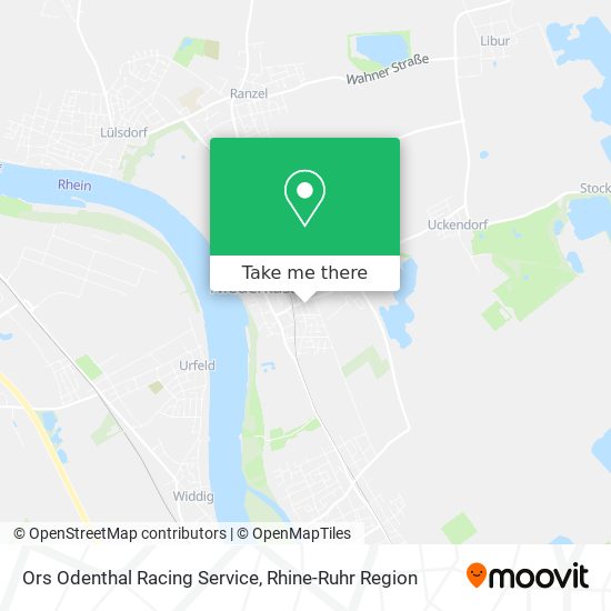 Ors Odenthal Racing Service map