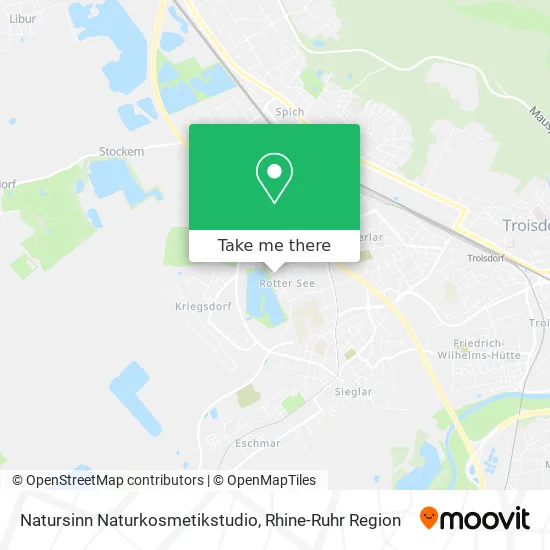 Карта Natursinn Naturkosmetikstudio