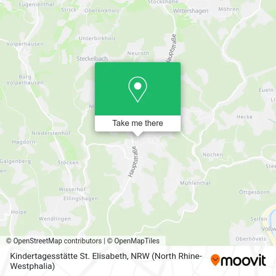 Карта Kindertagesstätte St. Elisabeth