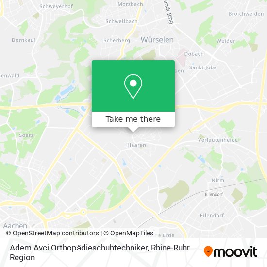Adem Avci Orthopädieschuhtechniker map