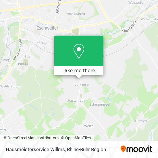 Hausmeisterservice Willms map