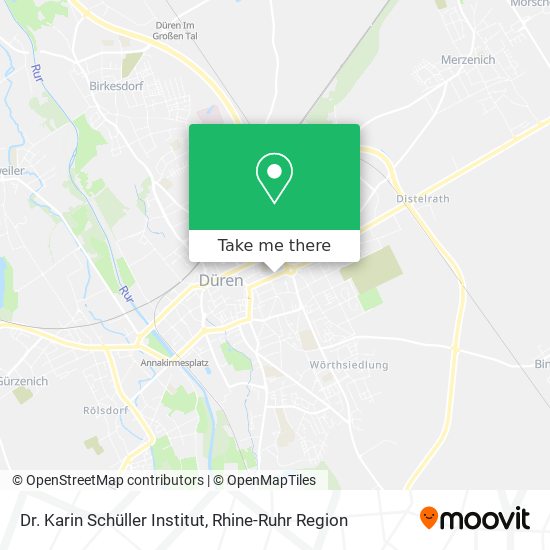 Dr. Karin Schüller Institut map