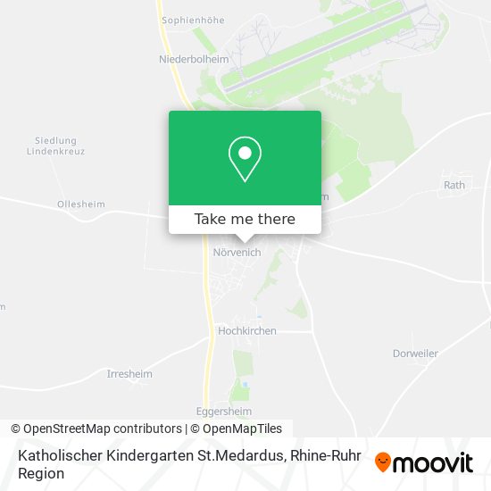 Katholischer Kindergarten St.Medardus map