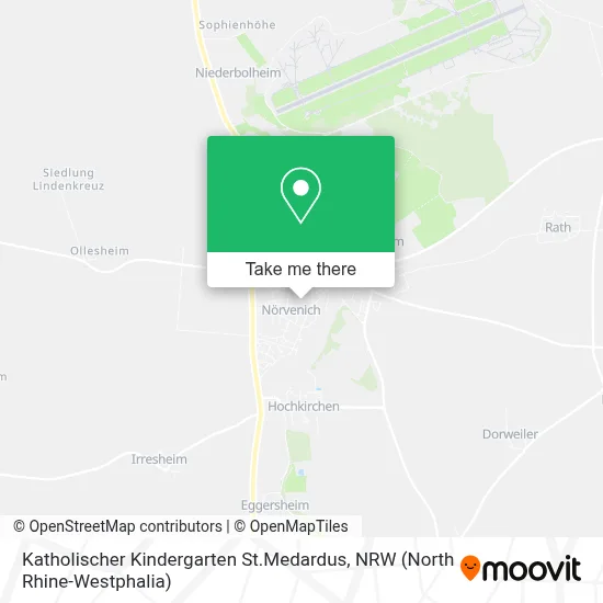 Katholischer Kindergarten St.Medardus map
