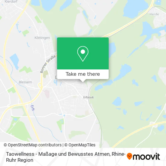 Карта Taowellness - Maßage und Bewusstes Atmen