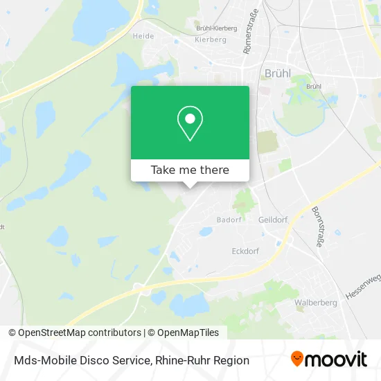 Карта Mds-Mobile Disco Service