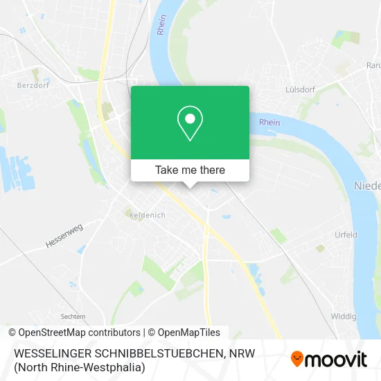 Карта WESSELINGER SCHNIBBELSTUEBCHEN