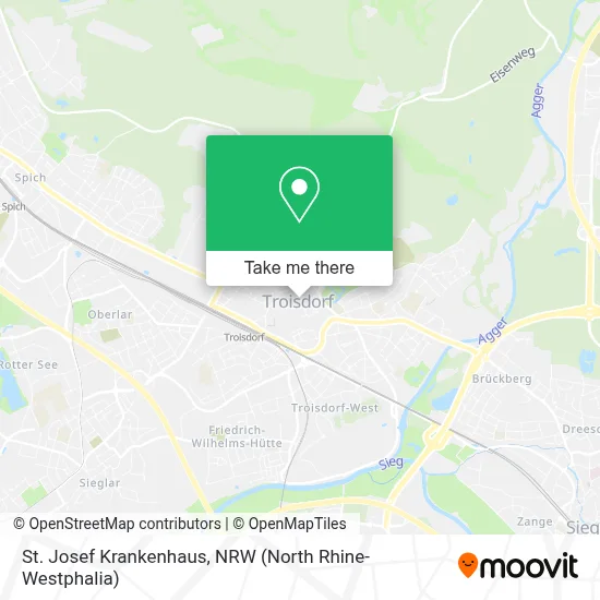 St. Josef Krankenhaus map