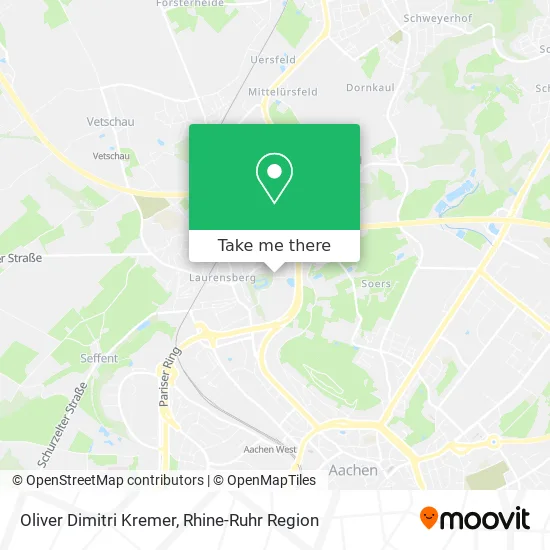 Oliver Dimitri Kremer map