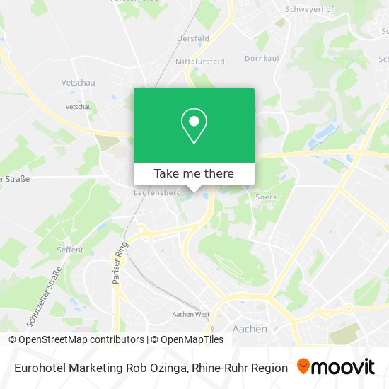 Eurohotel Marketing Rob Ozinga map