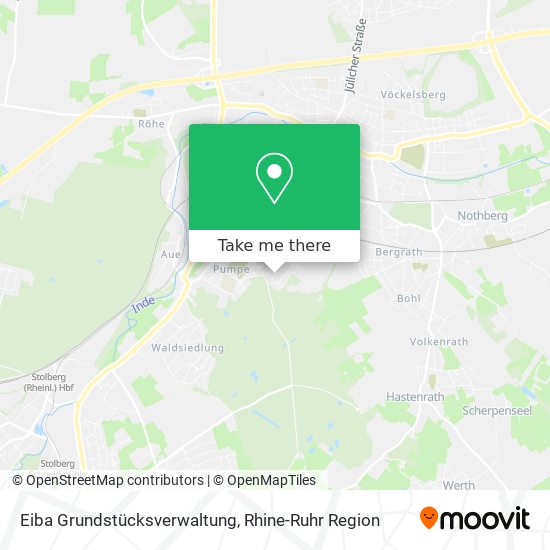 Eiba Grundstücksverwaltung map