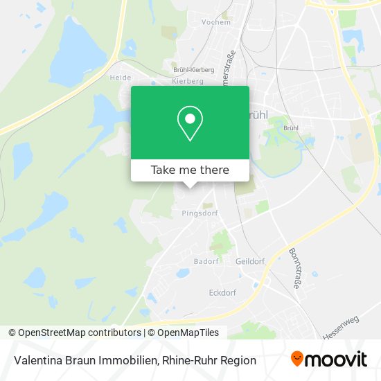 Valentina Braun Immobilien map