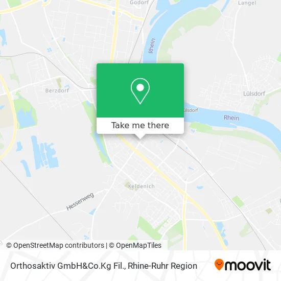 Карта Orthosaktiv GmbH&Co.Kg Fil.