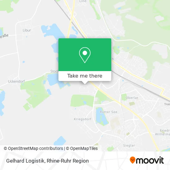 Карта Gelhard Logistik
