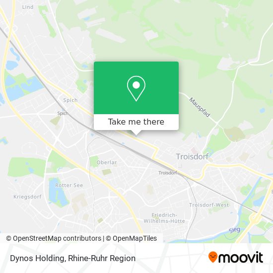 Dynos Holding map