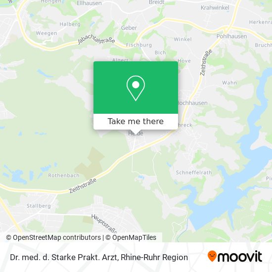 Dr. med. d. Starke Prakt. Arzt map
