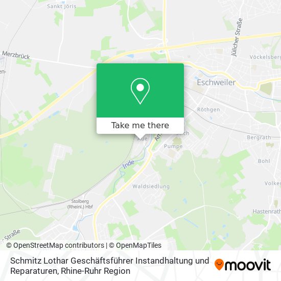 Schmitz Lothar Geschäftsführer Instandhaltung und Reparaturen map
