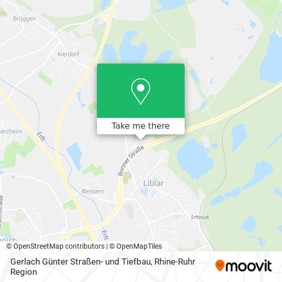 Gerlach Günter Straßen- und Tiefbau map