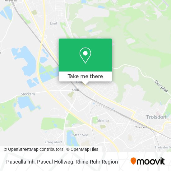Pascalla Inh. Pascal Hollweg map