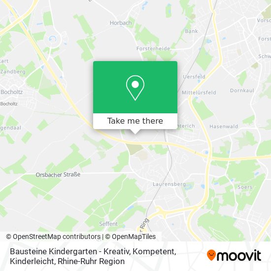 Bausteine Kindergarten - Kreativ, Kompetent, Kinderleicht map