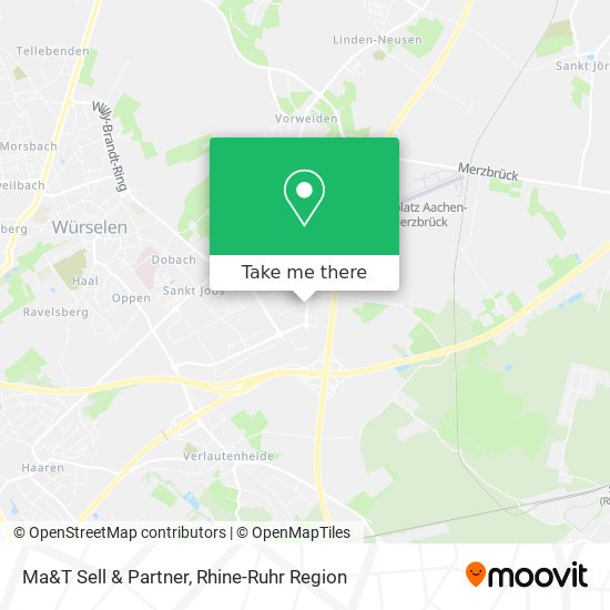 Ma&T Sell & Partner map