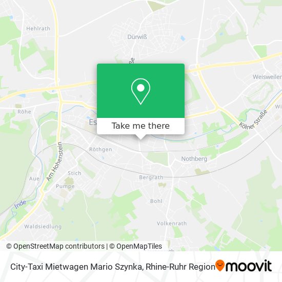 City-Taxi Mietwagen Mario Szynka map