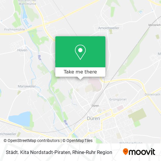 Städt. Kita Nordstadt-Piraten map