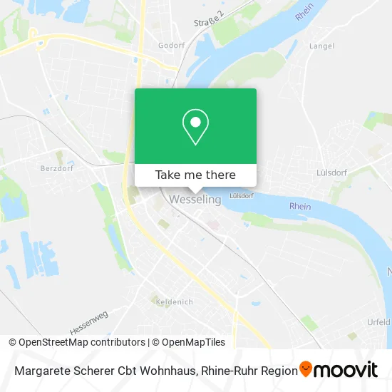 Карта Margarete Scherer Cbt Wohnhaus