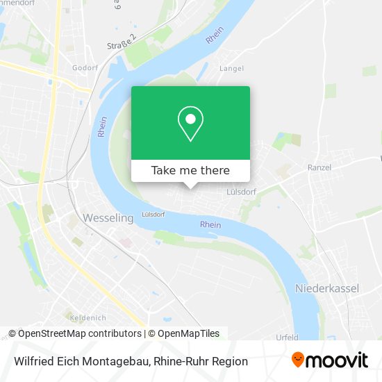 Wilfried Eich Montagebau map