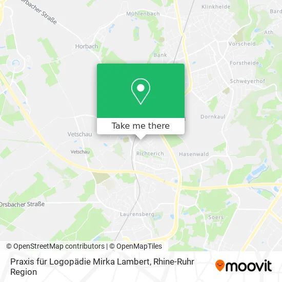 Карта Praxis für Logopädie Mirka Lambert