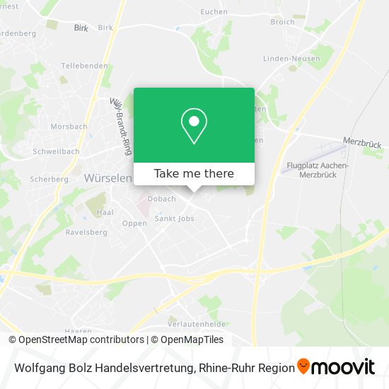 Wolfgang Bolz Handelsvertretung map