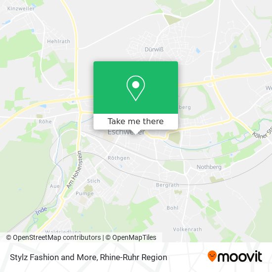 Stylz Fashion and More map