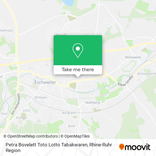 Petra Bovelett Toto Lotto Tabakwaren map