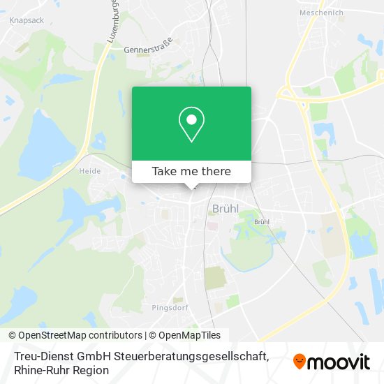 Treu-Dienst GmbH Steuerberatungsgesellschaft map