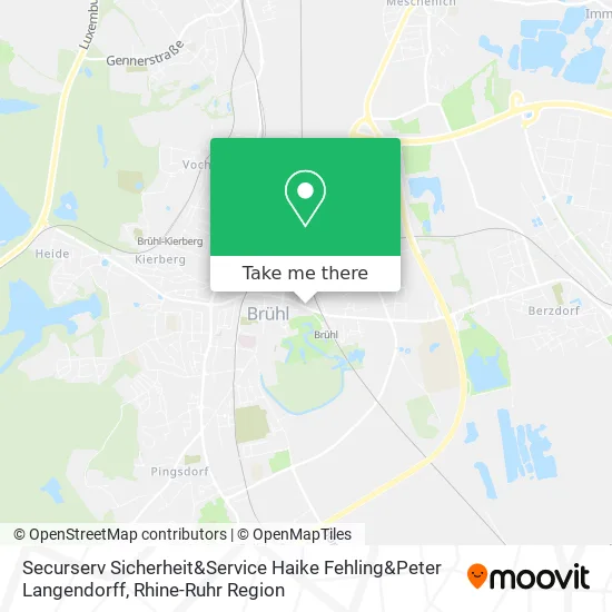 Карта Securserv Sicherheit&Service Haike Fehling&Peter Langendorff