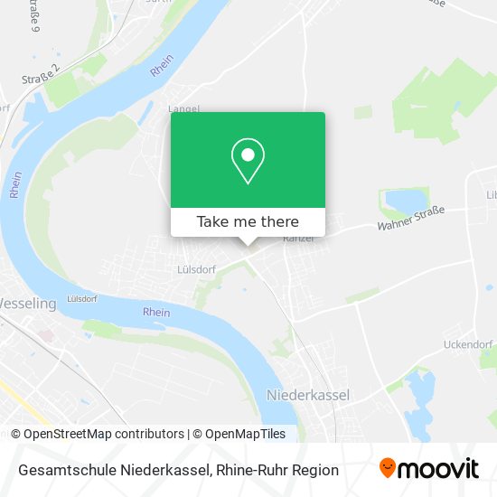 Gesamtschule Niederkassel map