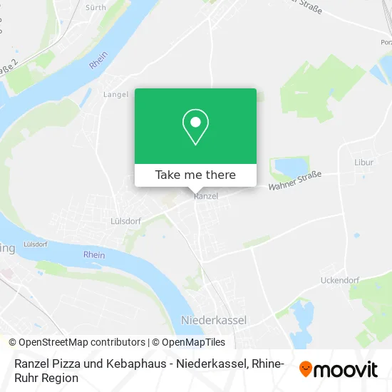 Ranzel Pizza und Kebaphaus - Niederkassel map