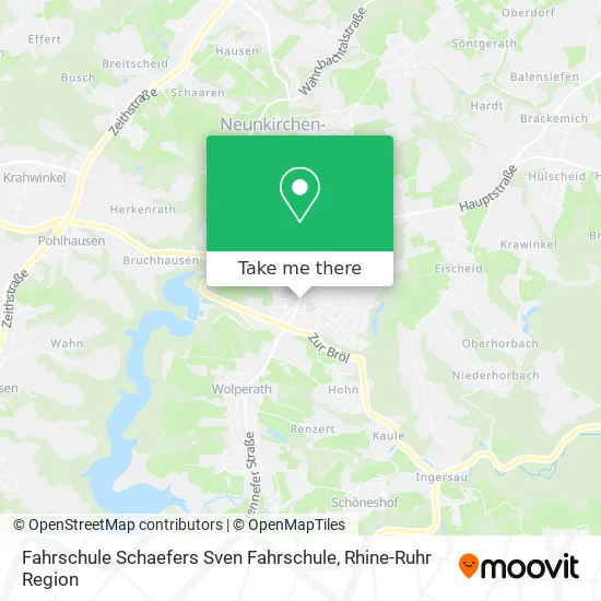 Fahrschule Schaefers Sven Fahrschule map