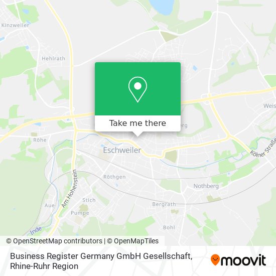 Business Register Germany GmbH Gesellschaft map