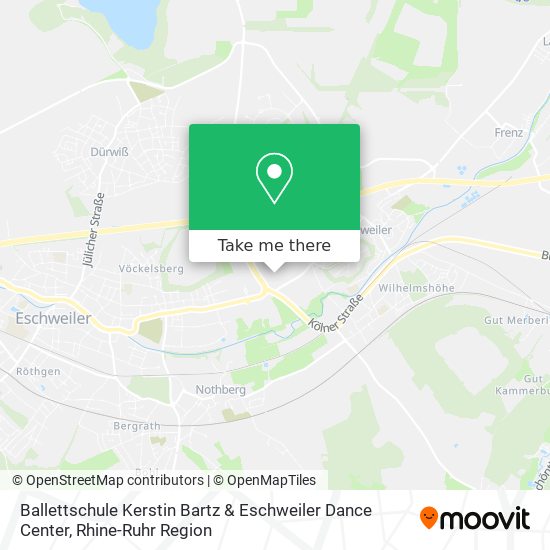 Ballettschule Kerstin Bartz & Eschweiler Dance Center map