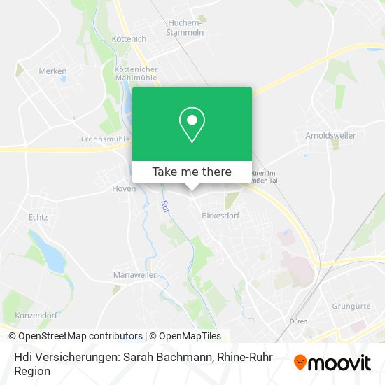 Hdi Versicherungen: Sarah Bachmann map