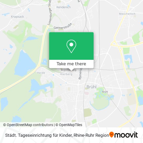 Städt. Tageseinrichtung für Kinder map