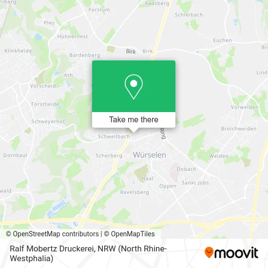 Ralf Mobertz Druckerei map