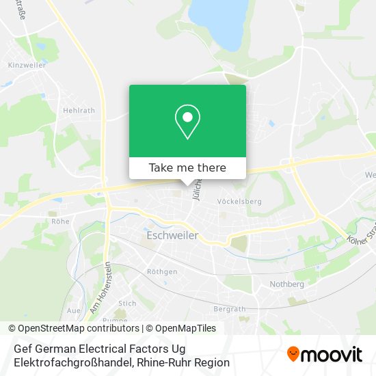 Gef German Electrical Factors Ug Elektrofachgroßhandel map